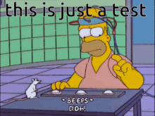 This is just a test 