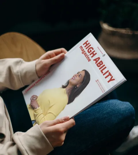 Cover High Ability Magazine