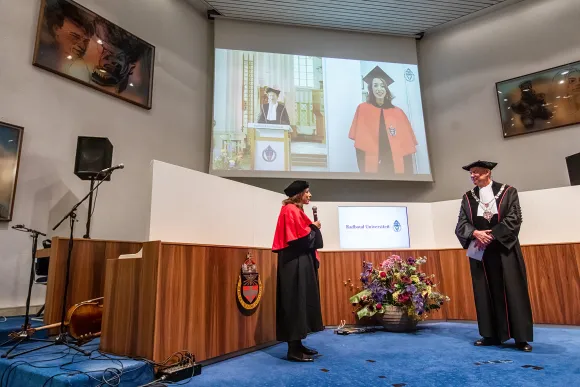 Dies Natalis 2022 - Souha Kanj en Han Krieken