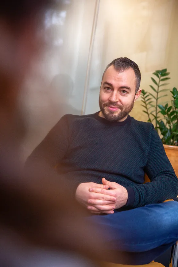 Studentenpsycholoog Andreas Galipo