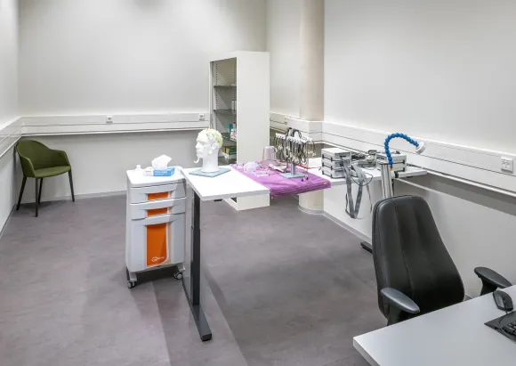 Onderzoekslab in het Maria Montessorigebouw