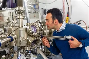 Alex Khajetoorians in SPM lab