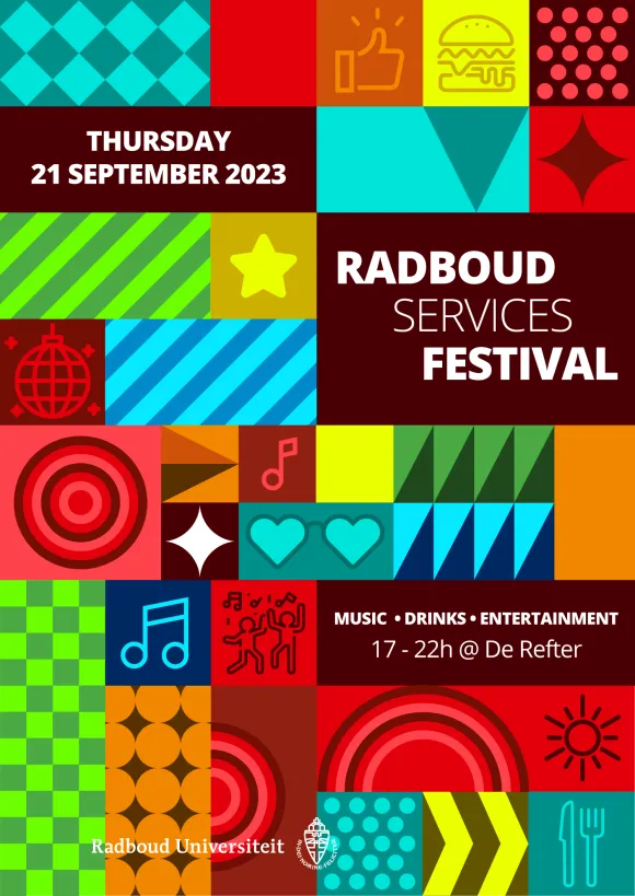 poster radboud services festival