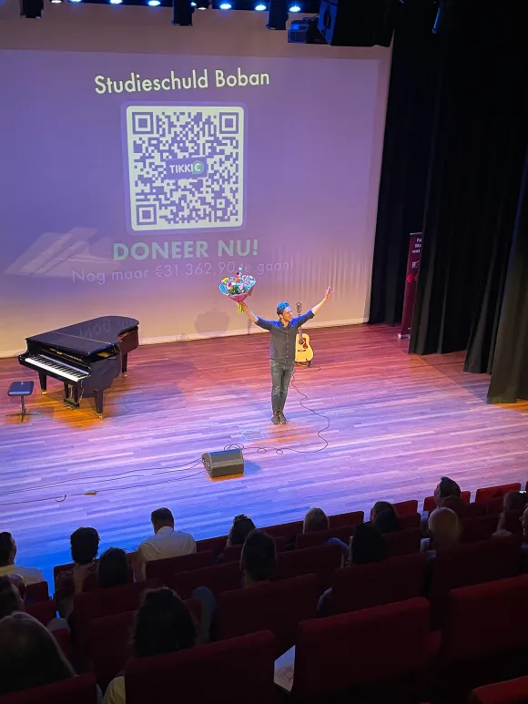 Cabaretvoorstelling Boban Benjamin Braspenning 