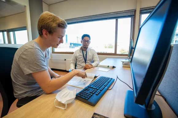 Werken op de campus