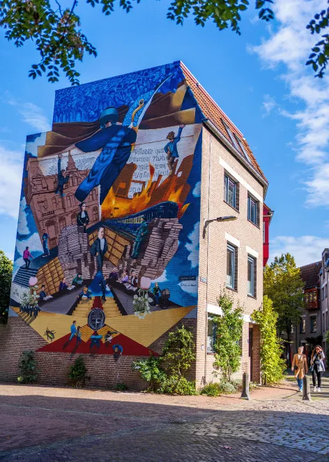 Waalpainting Eiermarkt