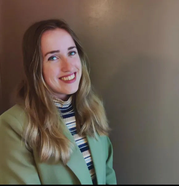 Portret van NT2-docent Marieke Elderman