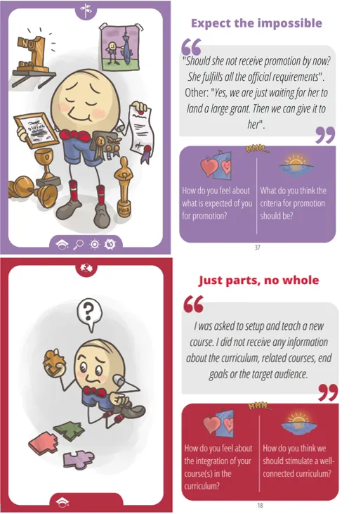 card game about recognition and rewards