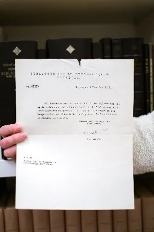 Document over gesloten gebouwen door winterkou