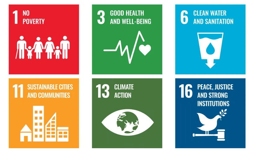 The RISE project has six Sustainable Development Goals as ambitions