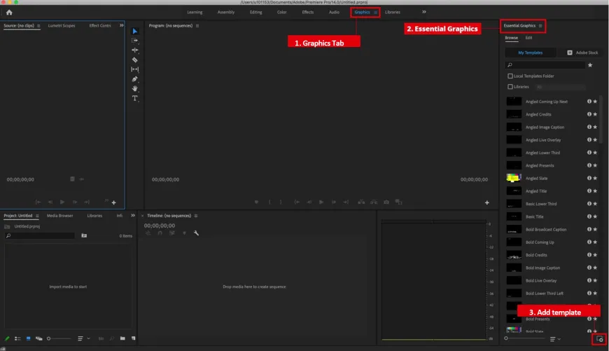 Example Premiere Pro