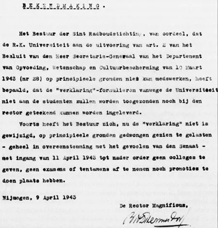 Het briefje van Hermesdorf