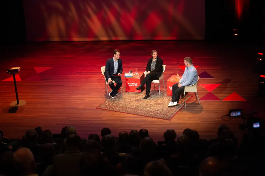 Adriaan Duiveman, Lotte Jensen en Ivo van de Wijdeven - Foto Ted van Aanholt