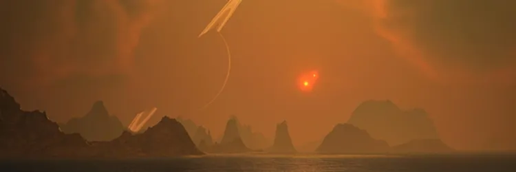 Afbeelding leven op planeten
