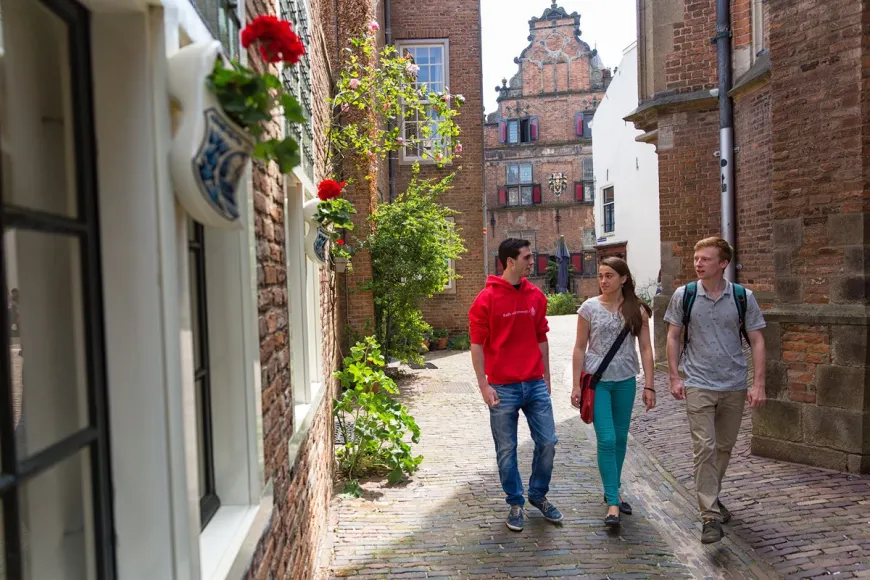 Wiskunde wandeling door Nijmegen