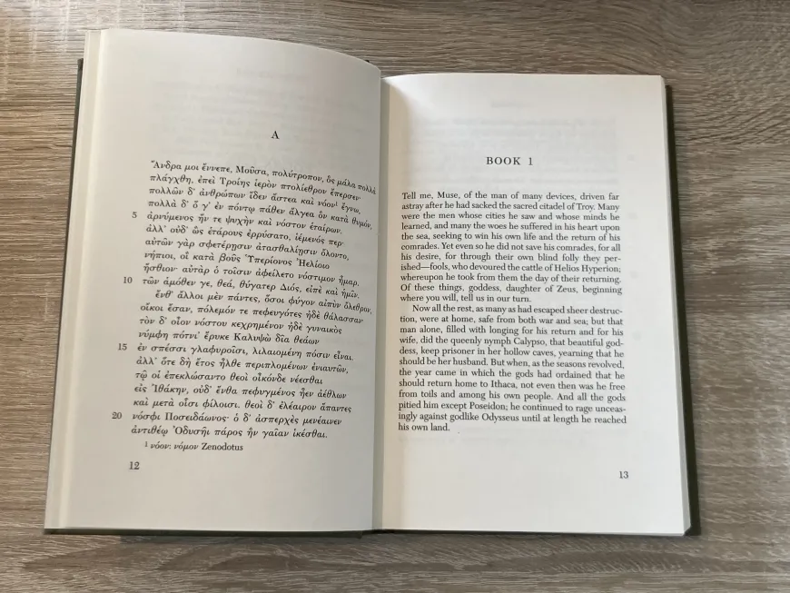 Loeb edition of Homer 