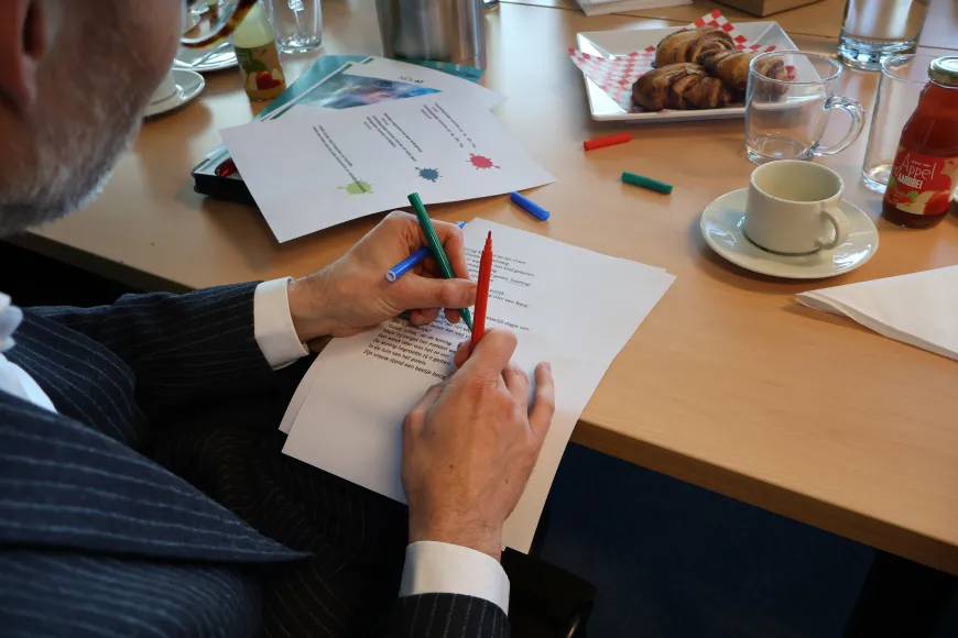 Delegatie aan het werk bij NOLAI