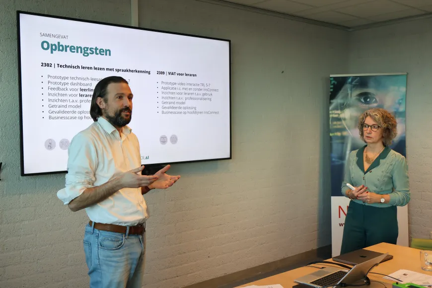 Delegatie in gesprek over opbrengsten