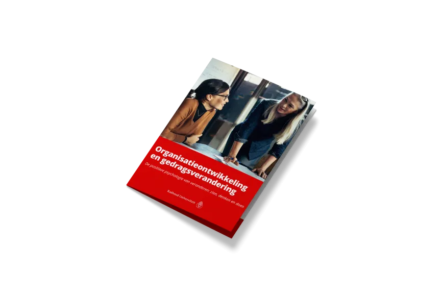 Brochure Organisatieontwikkeling en gedragsverandering