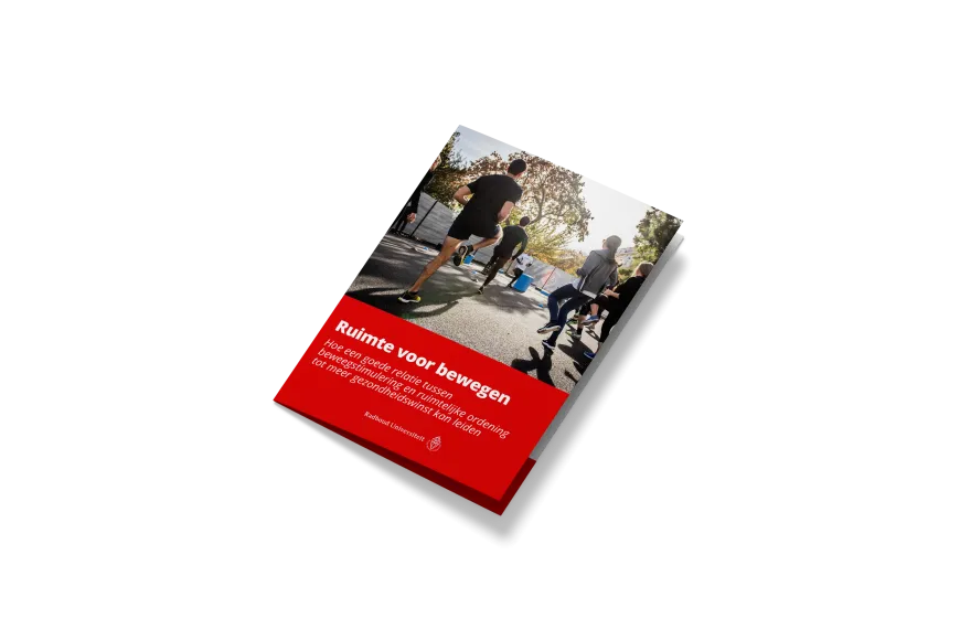 Cover brochure Ruimte voor Bewegen