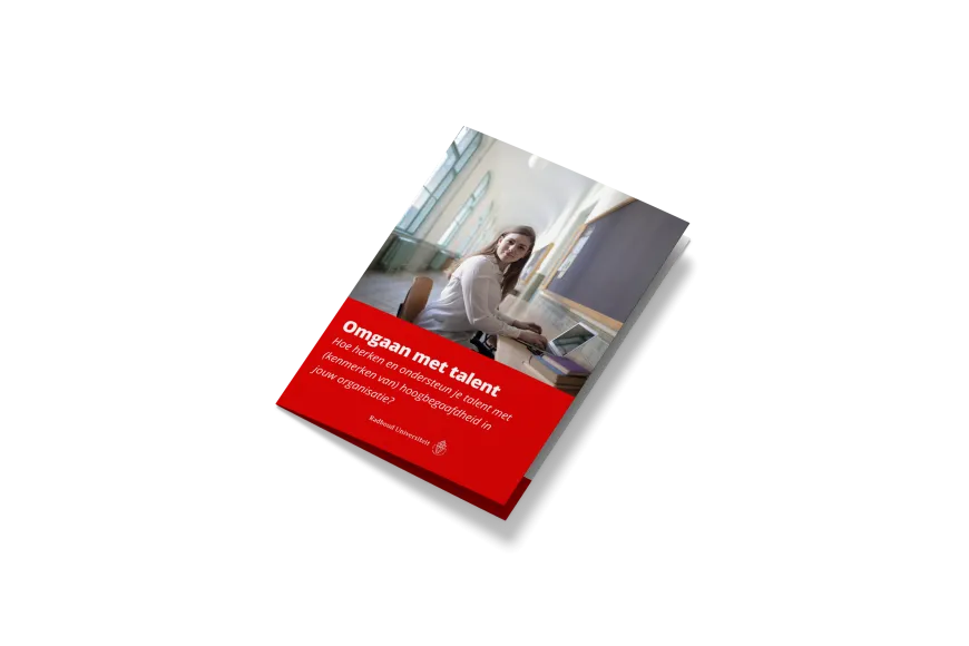 Brochure Omgaan met Talent
