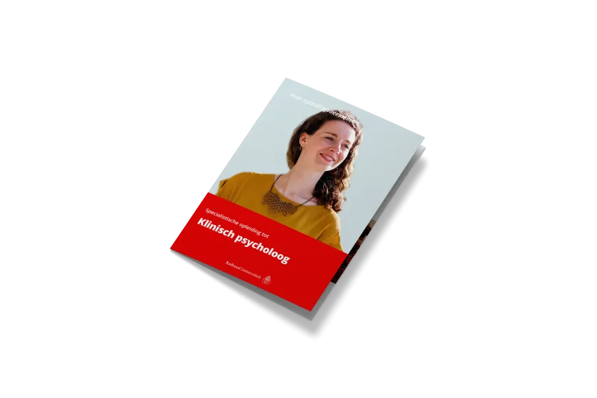 Cover brochure opleiding tot Klinisch Psycholoog