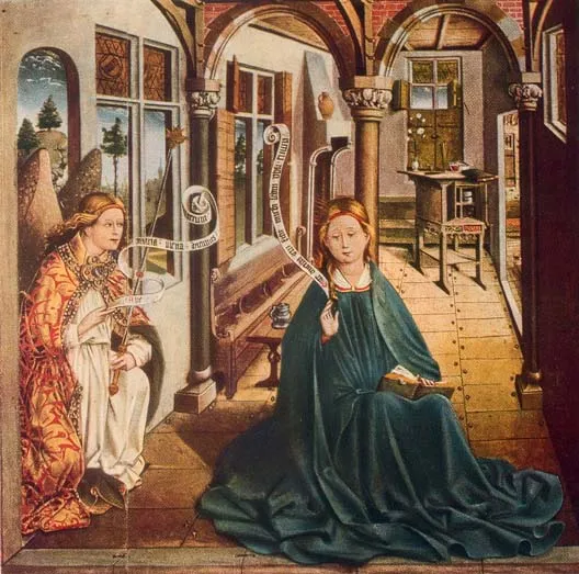 Schilderij van Meister van Isloh