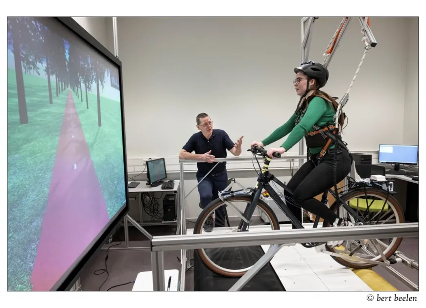 Bike simulator Eric Maris