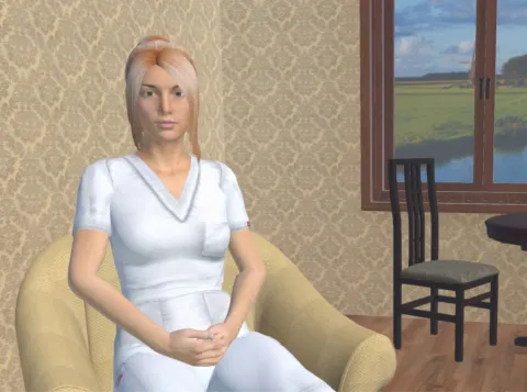 The Understanding Coach avatar prototype screengrab