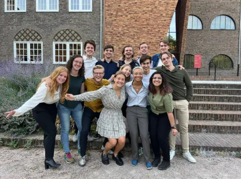 Groepsfoto van de USR 2022-2023