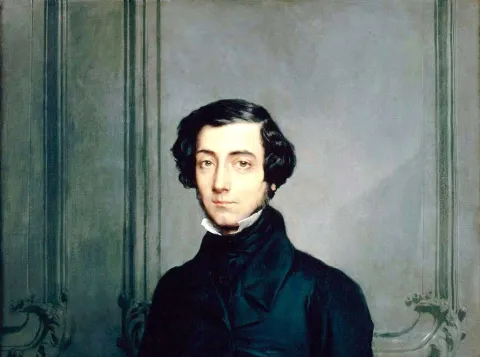 Schilderij van Alexis de Tocqueville
