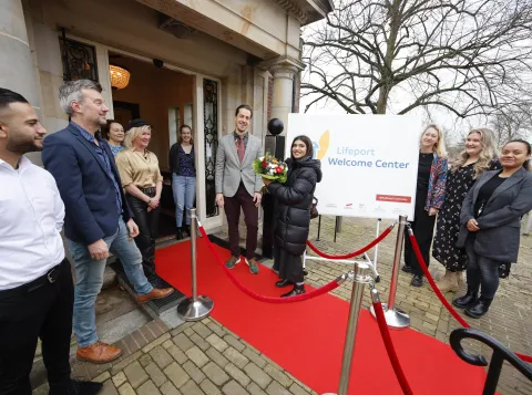 Lifeport Welcome Center ontvangt eerste kennismigranten