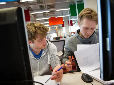 Studenten van de Faculty of Science