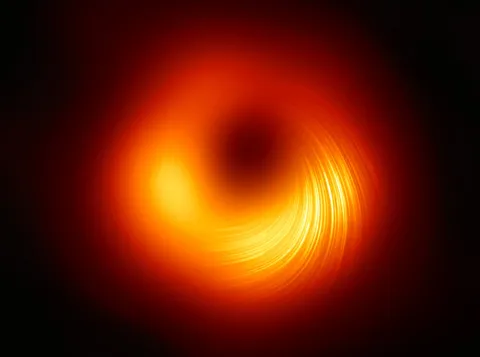 Picture of black hole M87