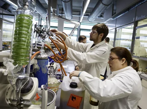 Onderzoekers Organische Chemie