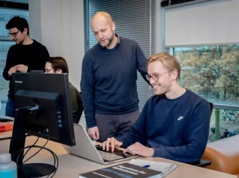 Nils Jansen at work