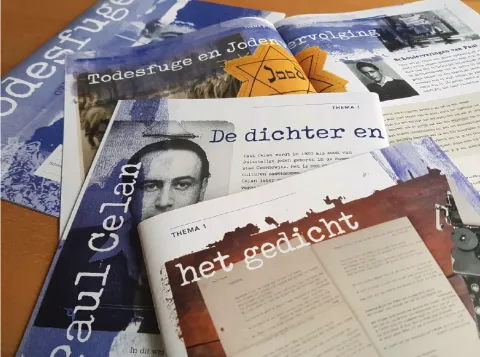 Foto van tijdschriften over todesfuge
