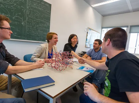 Discussing table 
