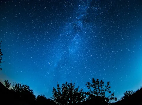 sky with stars