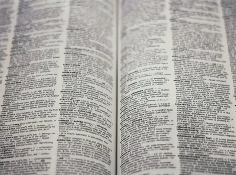 Learning words
