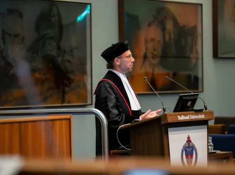 Oratie in de Aula van de Radboud Universiteit