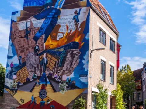 Waalpainting Eiermarkt
