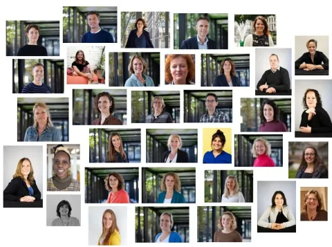 Kleine foto's van In'to medewerkers