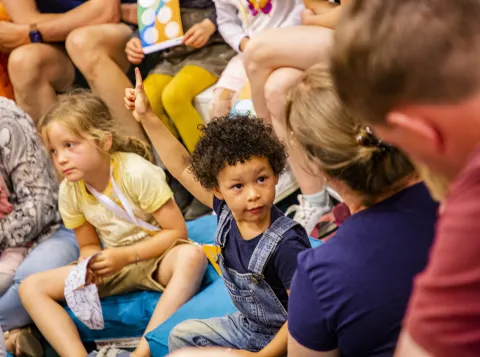 Kinderen op het Kletskoppenfestival 2022