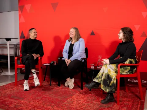 Nort Vlemmix, Joël Hendrix, Josette Wolthuis, foto Ramon Tjan