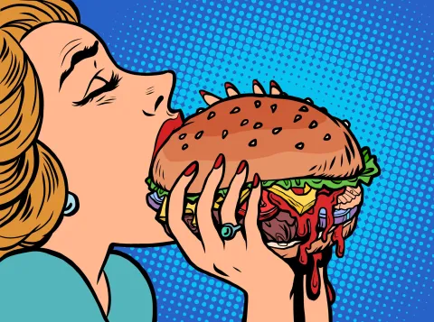 Gluttony  - Image Rogistok via 123rf