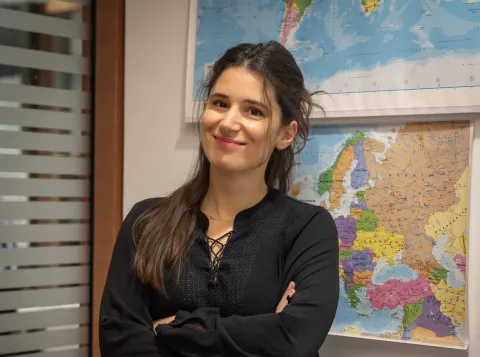 Kim Gildeman, coördinator exchange