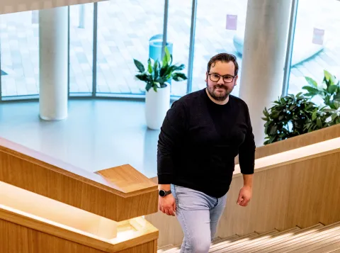 Portret orthopedagoog generalist op trap