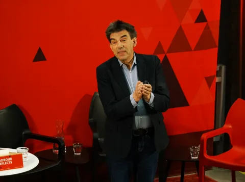 Jan Bransen geeft een lezing