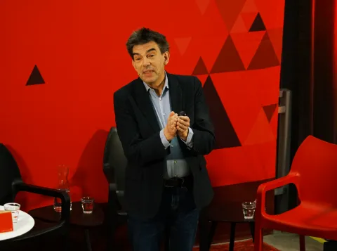 Jan Bransen geeft een lezing